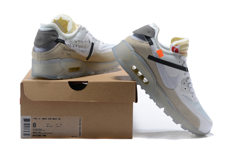 off white nike air max 90 official sneaker ow white